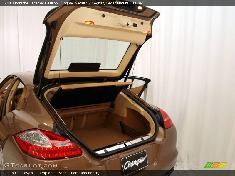 Cognac Metallic / Cognac/Cedar Natural Leather 2010 Porsche Panamera Turbo
