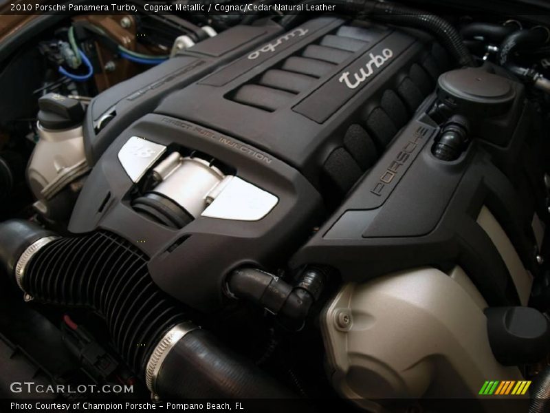 Cognac Metallic / Cognac/Cedar Natural Leather 2010 Porsche Panamera Turbo