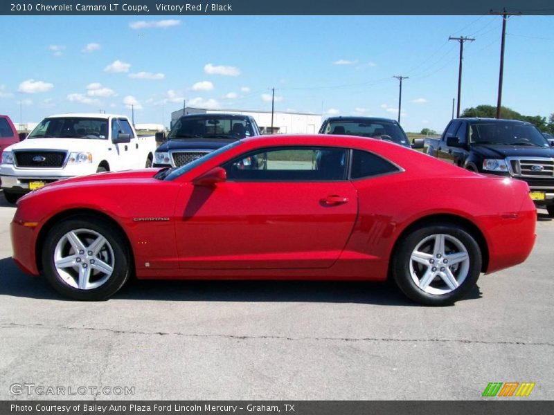 Victory Red / Black 2010 Chevrolet Camaro LT Coupe