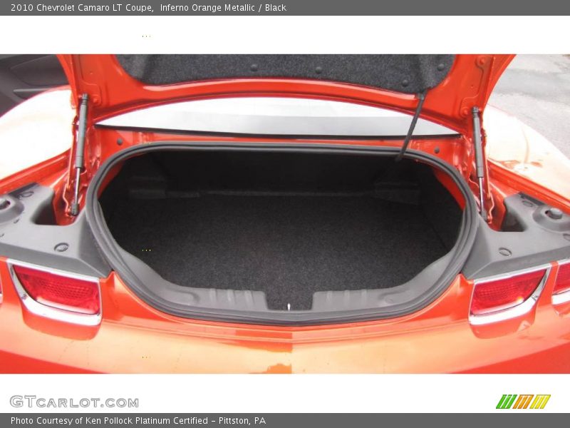 Inferno Orange Metallic / Black 2010 Chevrolet Camaro LT Coupe