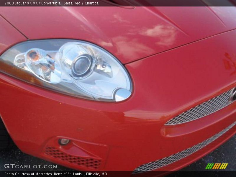 Salsa Red / Charcoal 2008 Jaguar XK XKR Convertible