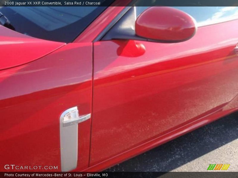Salsa Red / Charcoal 2008 Jaguar XK XKR Convertible