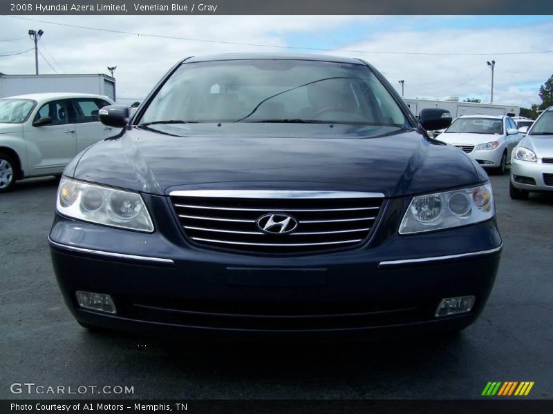 Venetian Blue / Gray 2008 Hyundai Azera Limited
