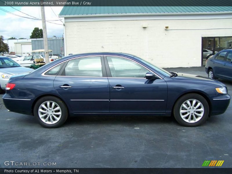 Venetian Blue / Gray 2008 Hyundai Azera Limited
