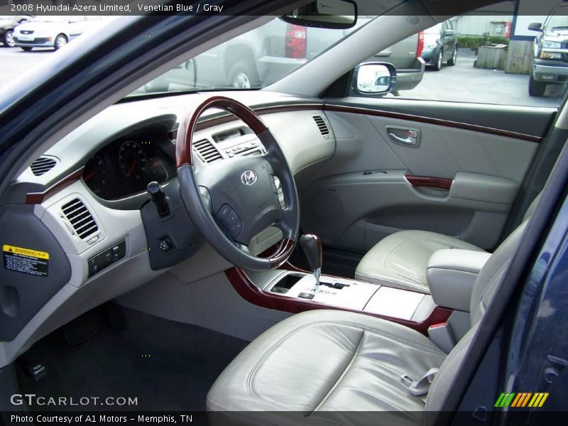 Venetian Blue / Gray 2008 Hyundai Azera Limited