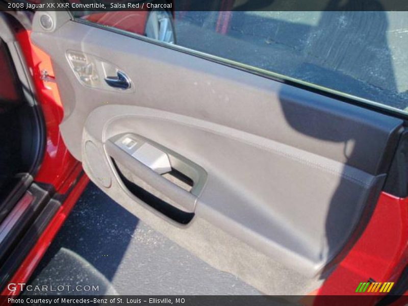 Salsa Red / Charcoal 2008 Jaguar XK XKR Convertible