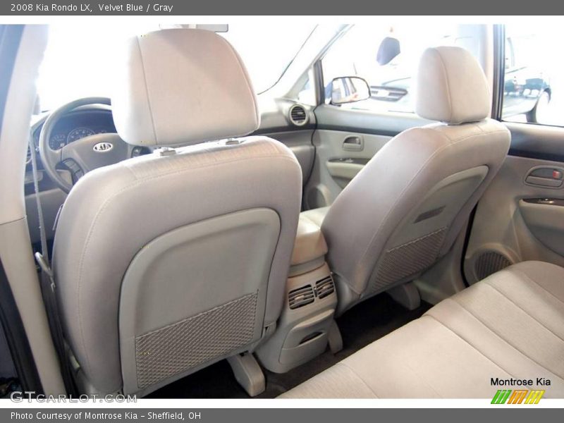 Velvet Blue / Gray 2008 Kia Rondo LX