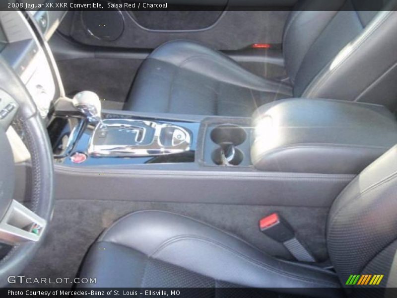 Salsa Red / Charcoal 2008 Jaguar XK XKR Convertible
