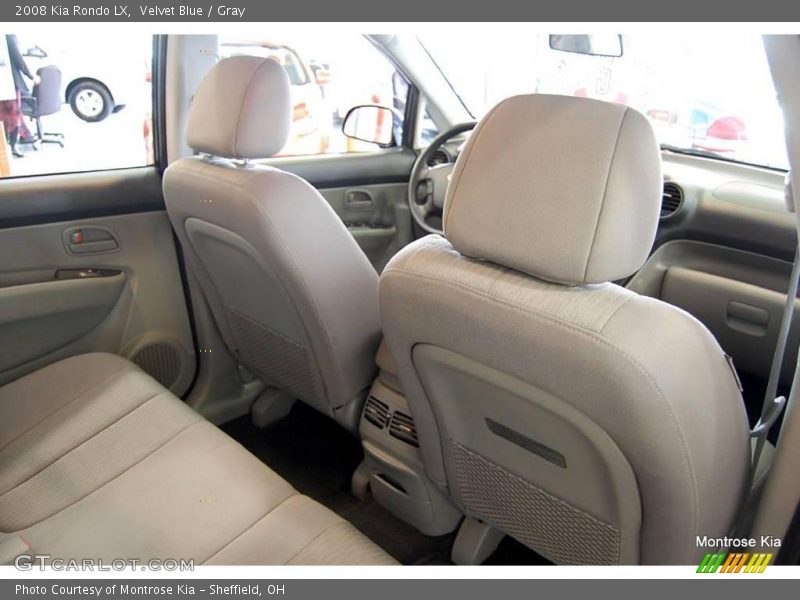 Velvet Blue / Gray 2008 Kia Rondo LX