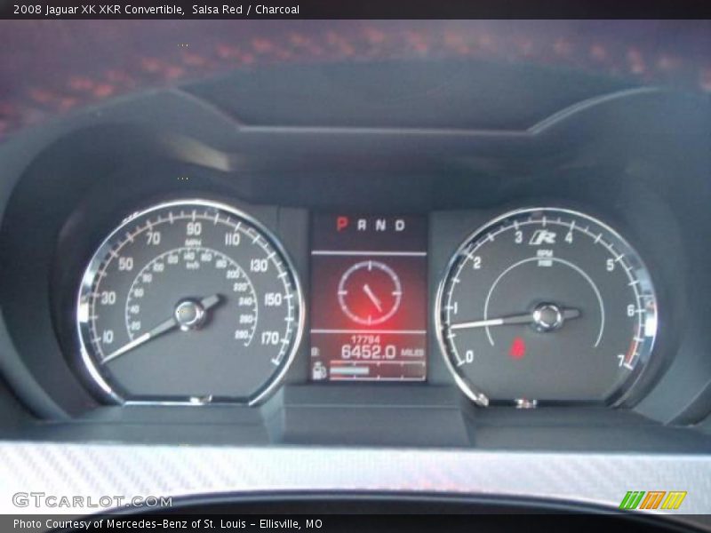 Salsa Red / Charcoal 2008 Jaguar XK XKR Convertible
