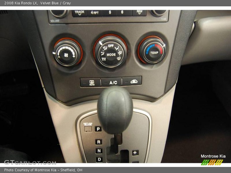 Velvet Blue / Gray 2008 Kia Rondo LX
