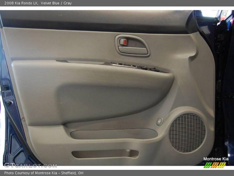 Velvet Blue / Gray 2008 Kia Rondo LX
