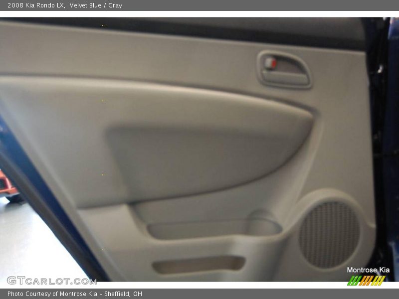 Velvet Blue / Gray 2008 Kia Rondo LX