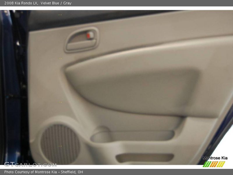Velvet Blue / Gray 2008 Kia Rondo LX