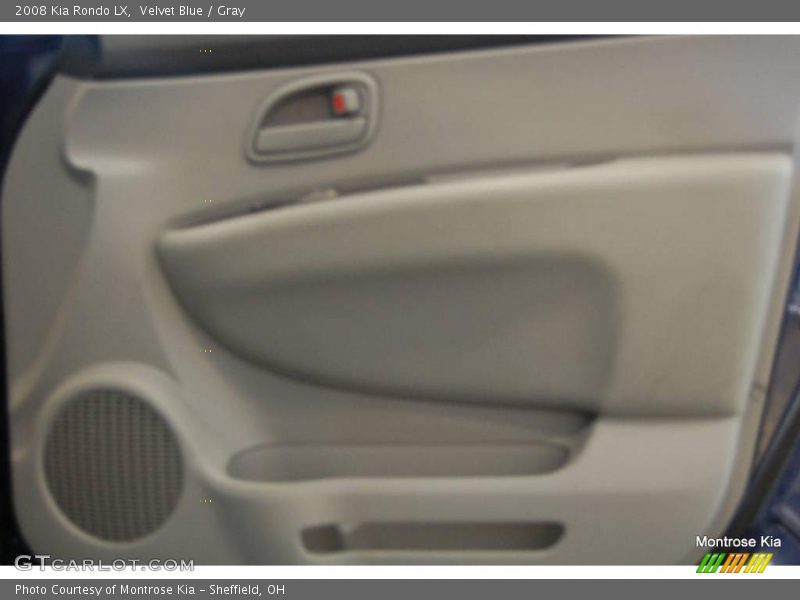 Velvet Blue / Gray 2008 Kia Rondo LX
