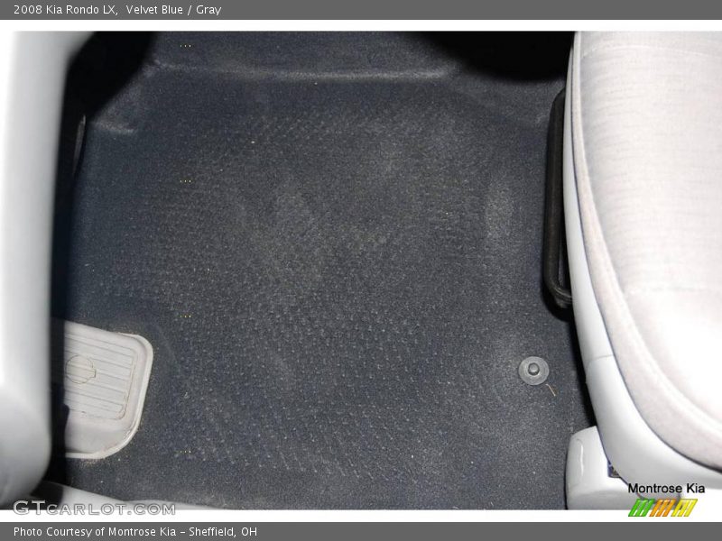 Velvet Blue / Gray 2008 Kia Rondo LX