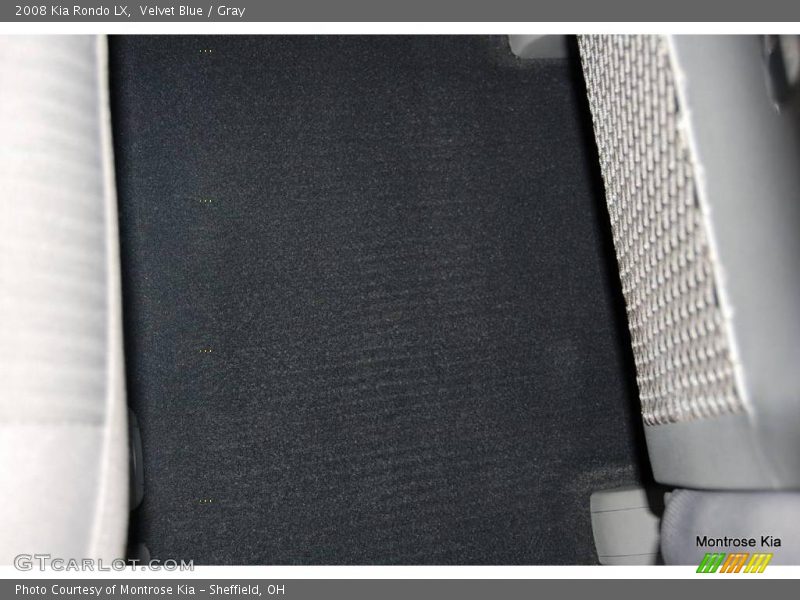 Velvet Blue / Gray 2008 Kia Rondo LX