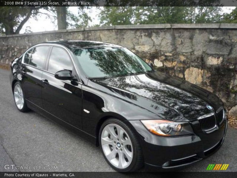 Jet Black / Black 2008 BMW 3 Series 335i Sedan
