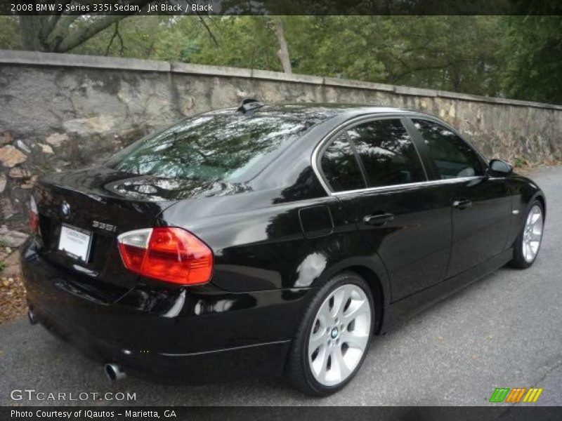 Jet Black / Black 2008 BMW 3 Series 335i Sedan