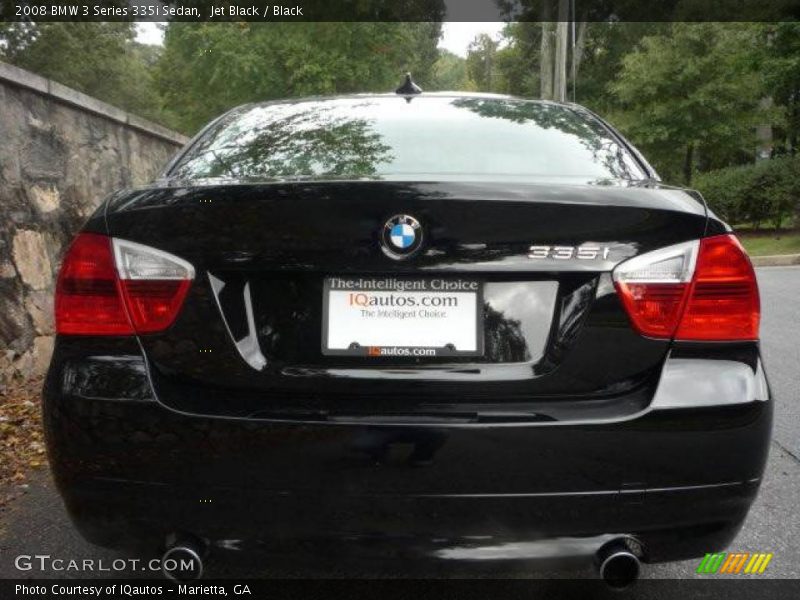 Jet Black / Black 2008 BMW 3 Series 335i Sedan
