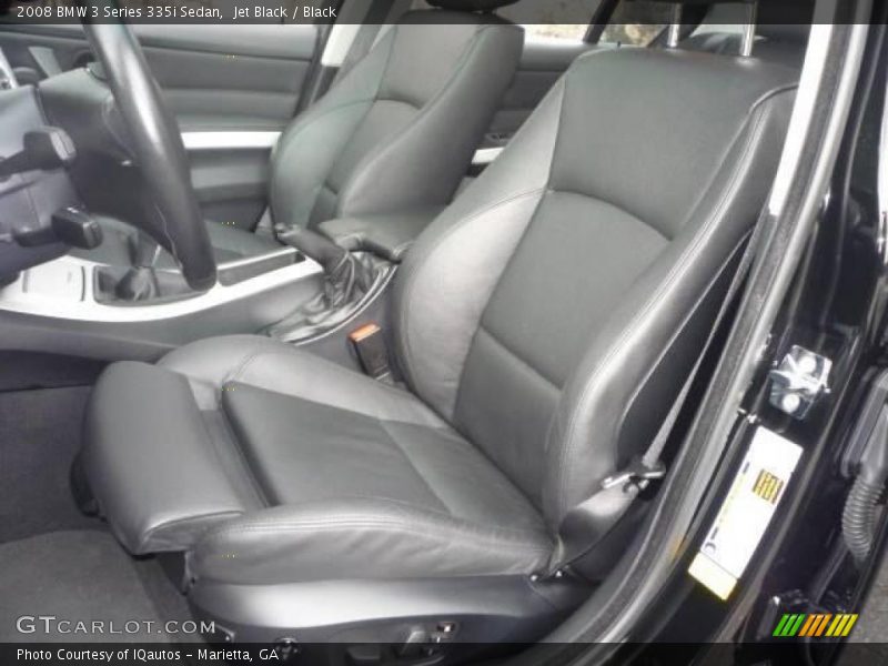 Jet Black / Black 2008 BMW 3 Series 335i Sedan