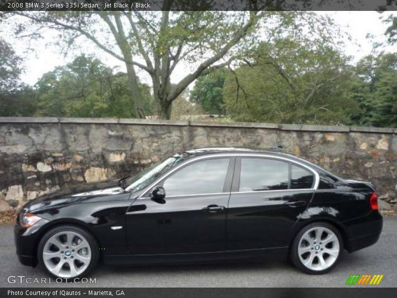 Jet Black / Black 2008 BMW 3 Series 335i Sedan