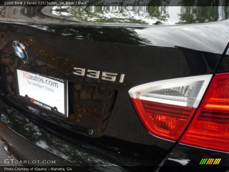 Jet Black / Black 2008 BMW 3 Series 335i Sedan