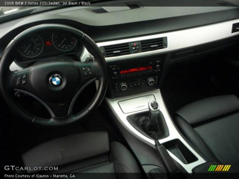 Jet Black / Black 2008 BMW 3 Series 335i Sedan