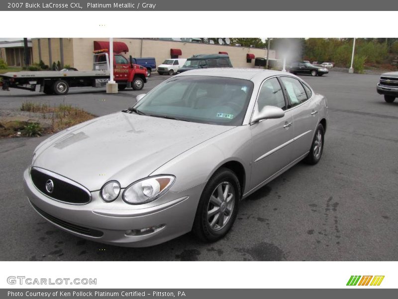 Platinum Metallic / Gray 2007 Buick LaCrosse CXL