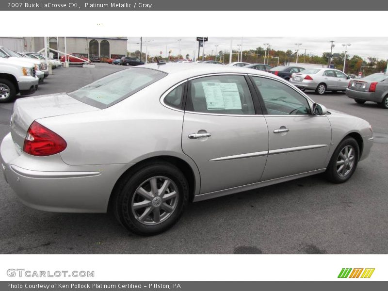 Platinum Metallic / Gray 2007 Buick LaCrosse CXL