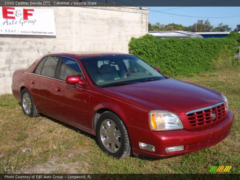 Cabernet / Neutral Shale 2000 Cadillac DeVille DTS