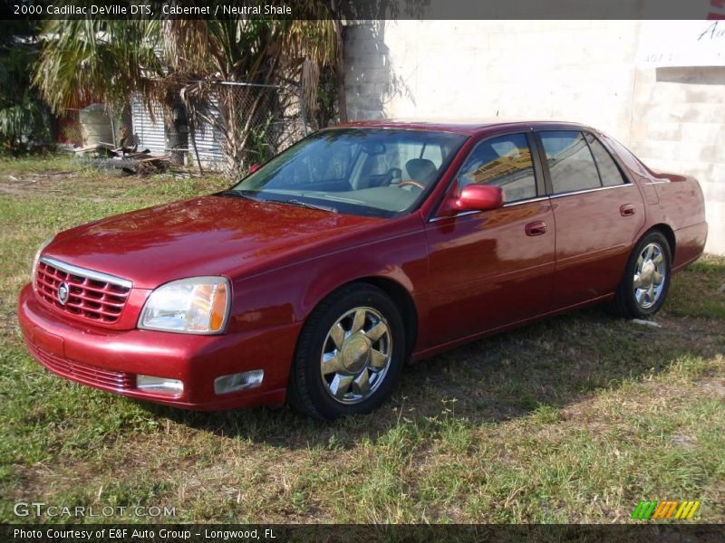 Cabernet / Neutral Shale 2000 Cadillac DeVille DTS