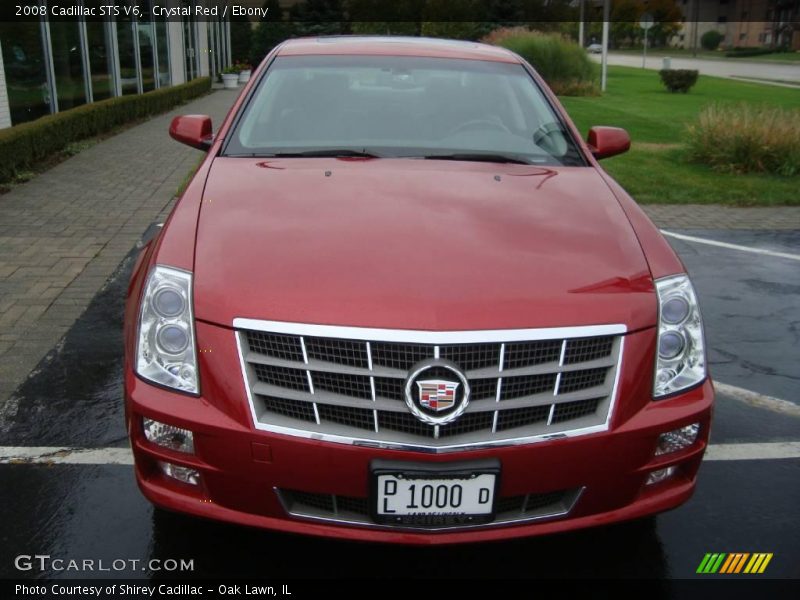 Crystal Red / Ebony 2008 Cadillac STS V6