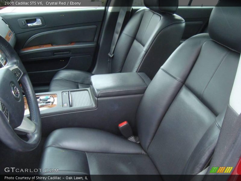 Crystal Red / Ebony 2008 Cadillac STS V6