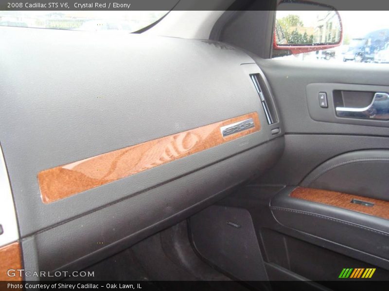 Crystal Red / Ebony 2008 Cadillac STS V6