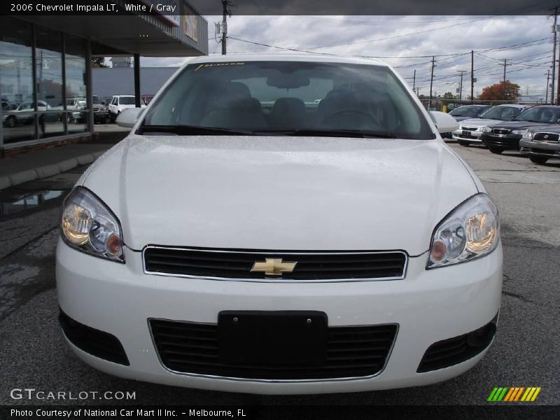 White / Gray 2006 Chevrolet Impala LT