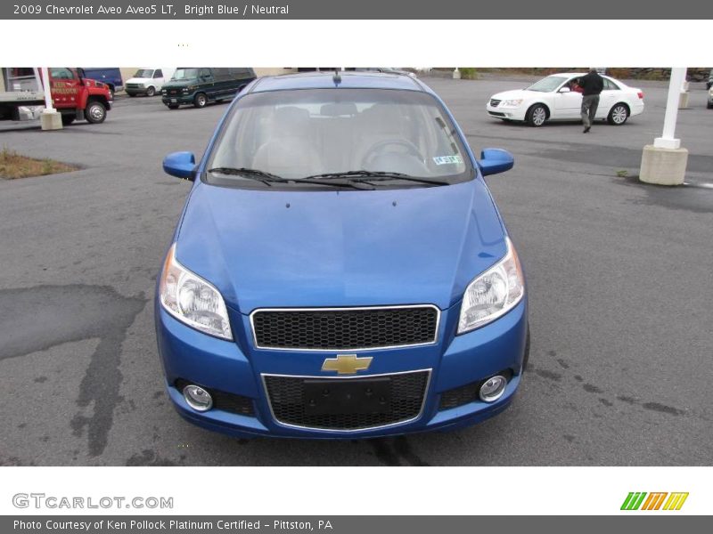 Bright Blue / Neutral 2009 Chevrolet Aveo Aveo5 LT