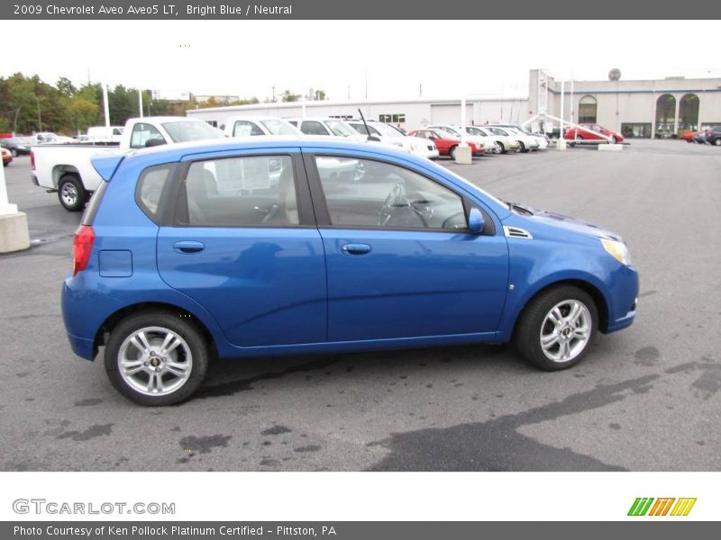 Bright Blue / Neutral 2009 Chevrolet Aveo Aveo5 LT