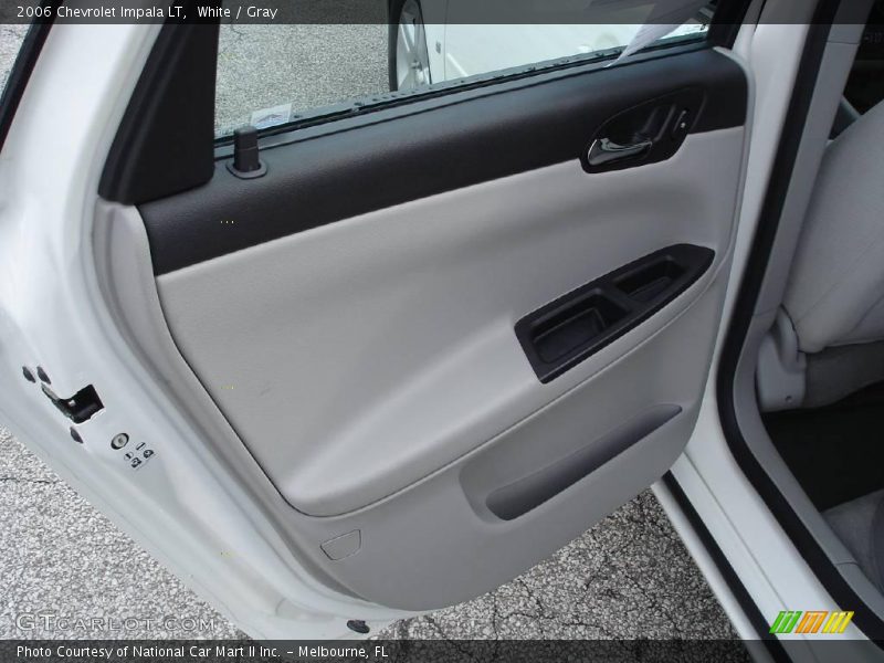 White / Gray 2006 Chevrolet Impala LT
