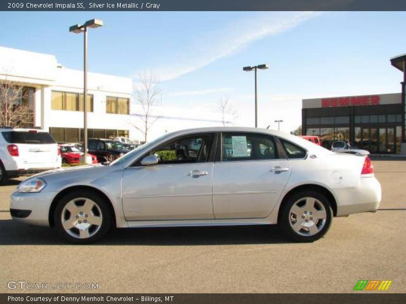 Silver Ice Metallic / Gray 2009 Chevrolet Impala SS