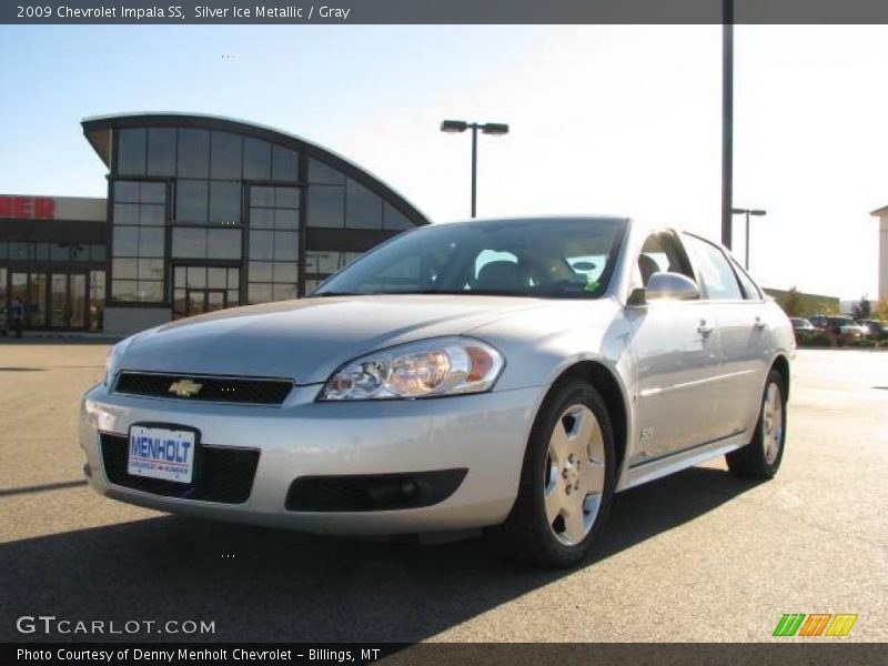 Silver Ice Metallic / Gray 2009 Chevrolet Impala SS