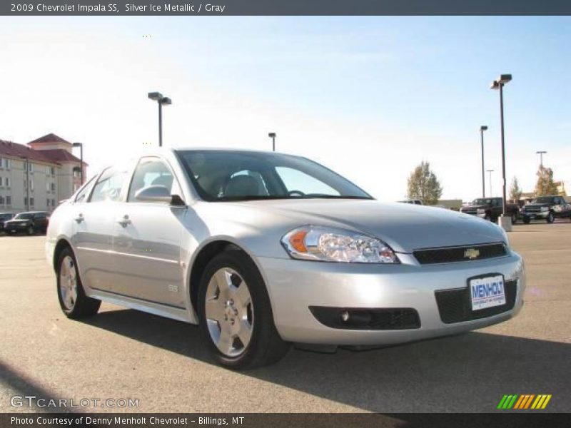 Silver Ice Metallic / Gray 2009 Chevrolet Impala SS