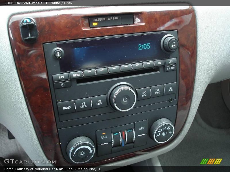 White / Gray 2006 Chevrolet Impala LT