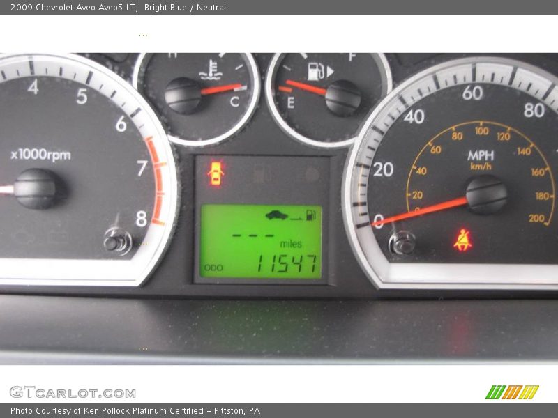 Bright Blue / Neutral 2009 Chevrolet Aveo Aveo5 LT