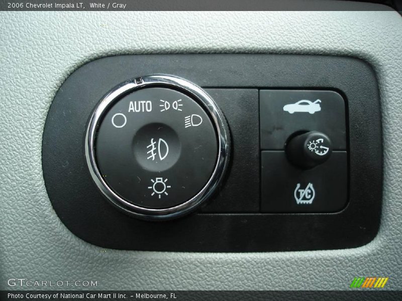 White / Gray 2006 Chevrolet Impala LT