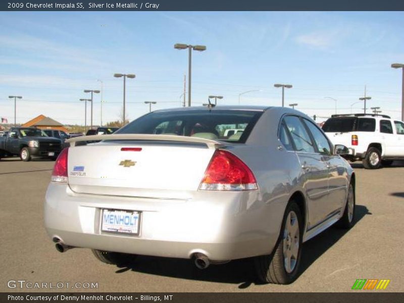 Silver Ice Metallic / Gray 2009 Chevrolet Impala SS