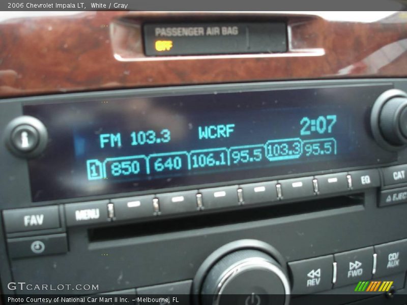 White / Gray 2006 Chevrolet Impala LT