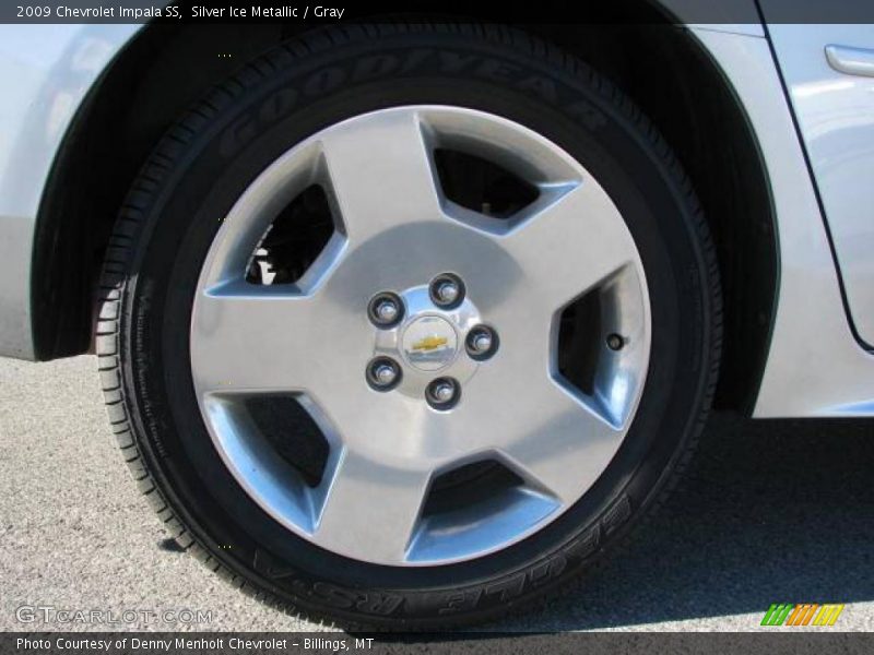 Silver Ice Metallic / Gray 2009 Chevrolet Impala SS