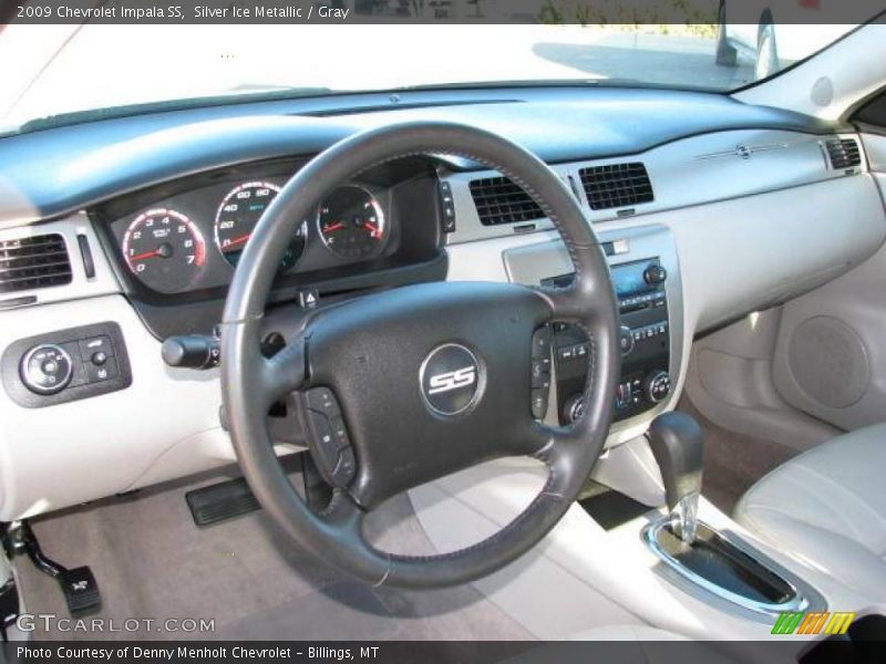 Silver Ice Metallic / Gray 2009 Chevrolet Impala SS