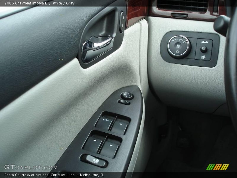 White / Gray 2006 Chevrolet Impala LT
